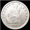 Image 1 : 1861 Seated Liberty Quarter NICELY CIRCULATED