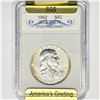 Image 1 : 1962 Franklin Half Dollar SGS PR70