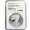 Image 1 : 2010-W American Silver Eagle NGC PF70 UC