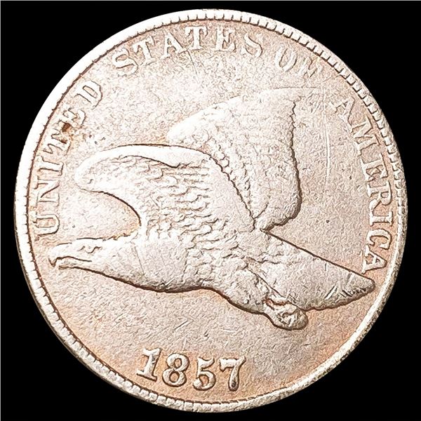 1857 Flying Eagle Cent LIGHTLY CIRCULATED