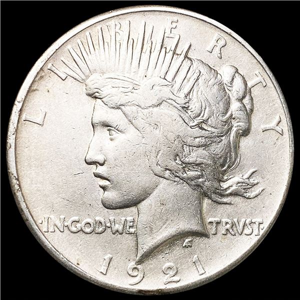 1921 Silver Peace Dollar LIGHTLY CIRCULATED