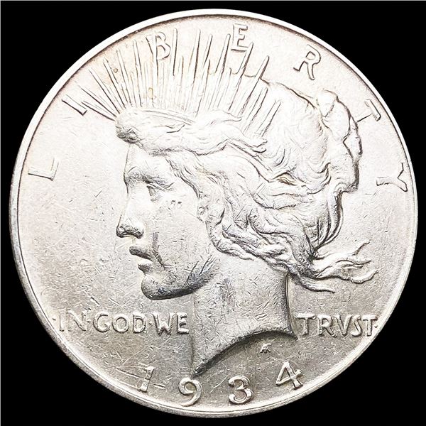 1934-D Silver Peace Dollar LIGHTLY CIRCULATED