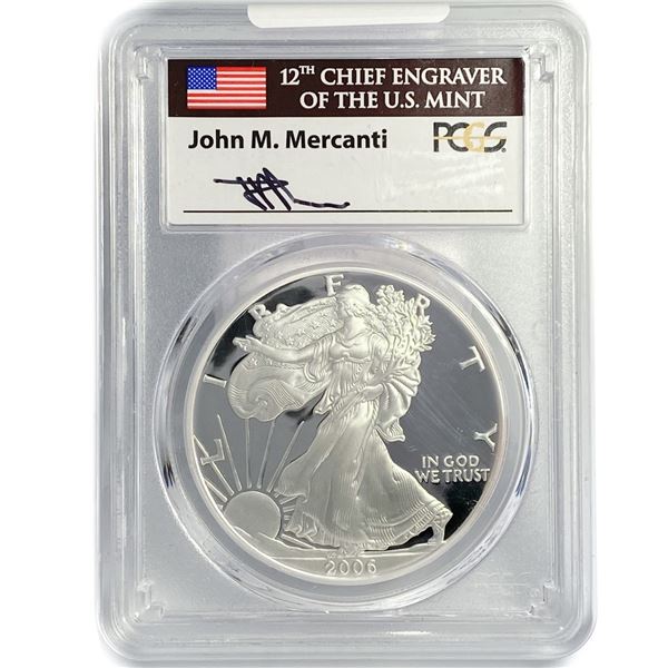 2006-W ASE Mercanti Signed PCGS PR70 DCAM