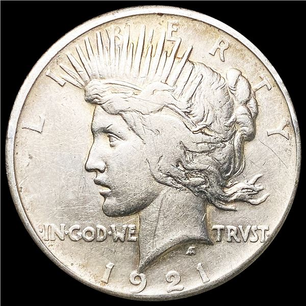1921 Silver Peace Dollar LIGHTLY CIRCULATED