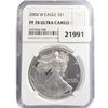 Image 1 : 2004-W American Silver Eagle NGC PF70 UC