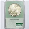 Image 2 : 1925 Silver Peace Dollar NTC MS65