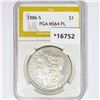 Image 1 : 1886-S Morgan Silver Dollar PGA MS64 PL