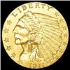 Image 1 : 1911 $2.50 Gold Quarter Eagle UNCIRCULATED