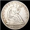 Image 1 : 1877 Seated Liberty Half Dollar NICELY CIRCULATED