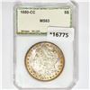 1880-CC Morgan Silver Dollar PCI MS63