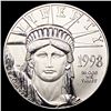 1998 1oz Platinum Liberty $100 CHOICE PROOF