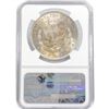 Image 2 : 1889 Morgan Silver Dollar NGC MS62