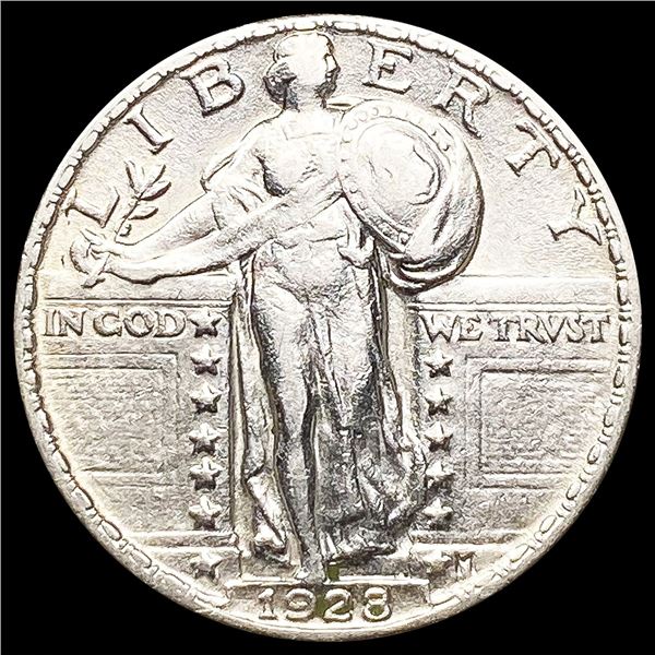 1928 Standing Liberty Quarter NEARLY UNCIRCULATED