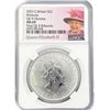 Image 1 : 2023 1oz G.B. S2Â£ NGC GEM UNC Q. Elizabeth II