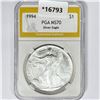Image 1 : 1994 American Silver Eagle PGA MS70