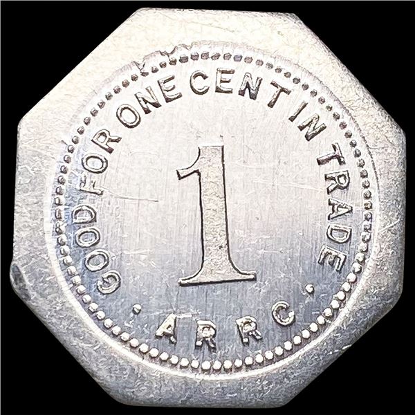 1935-36 Alaska Rural Rehab Cent Token UNC