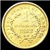 Image 2 : 1852 Rare Gold Dollar UNCIRCULATED