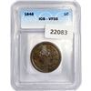 Image 1 : 1848 Large Cent ICG VF35