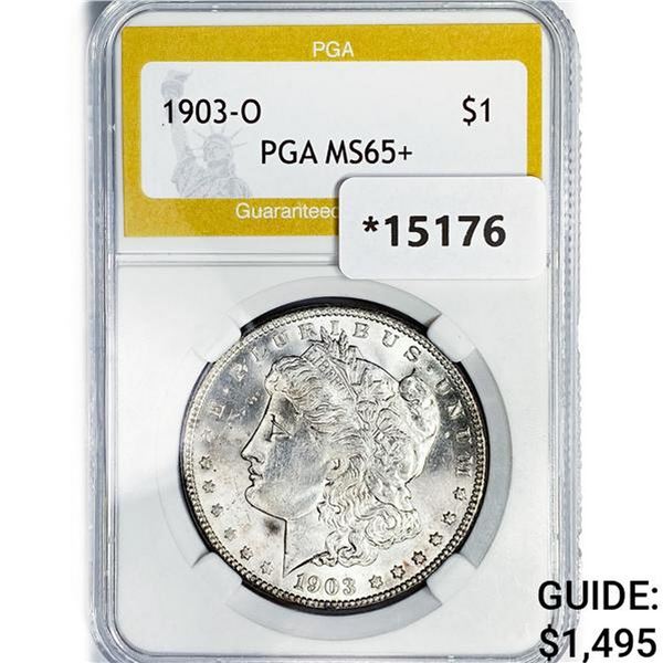 1903-O Morgan Silver Dollar PGA MS65+