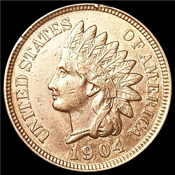 1904 RD Indian Head Cent UNCIRCULATED