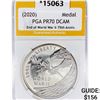 Image 1 : 2020 End of WWII Medal PGA PR70 DCAM, 75th Ann