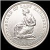 Image 2 : 1893 Isabella Silver Quarter UNCIRCULATED