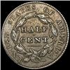 Image 2 : 1828 Classic Head Half Cent LIGHTLY CIRCULATED