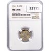 Image 1 : 1941-D Mercury Silver Dime NGC MS67 FB