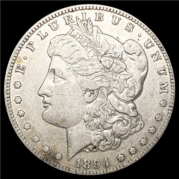 1894-S Morgan Silver Dollar NEARLY UNCIRCULATED