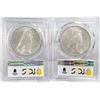 Image 2 : 1922-D Set (2) Silver Peace Dollar PCGS MS61