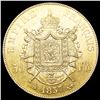Image 2 : 1857 France .4667oz Gold 50 Francs UNCIRCULATED