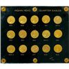 Image 1 : 1908-1929 Complete 15 Coin Gold Indian $2.5 Set