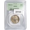 Image 1 : 1932-D Washington Silver Quarter PCGS MS63