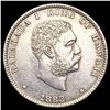 Image 1 : 1883 Kingdom of Hawaii Quarter NEARLY UNC
