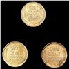 Image 2 : (3) Wheat Cents (1909, 1918, 1921) UNCIRCULATED