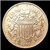 Image 1 : 1866 Two Cent Piece NEARLY UNCIRCULATED