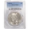 Image 1 : 1922-D Silver Peace Dollar PCGS MS63