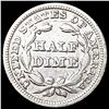 Image 2 : 1853 Arws Seated Liberty Half Dime LIGHTLY CIRC