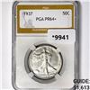 Image 1 : 1937 Walking Liberty Half Dollar PGA PR64+