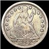 Image 1 : 1853 Arws Seated Liberty Dime NICELY CIRCULATED