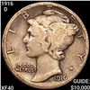 Image 1 : 1916-D Mercury Dime LIGHTLY CIRCULATED