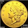Image 1 : 1853-O $20 Gold Double Eagle UNCIRCULATED