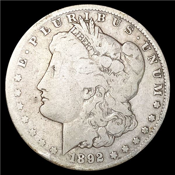 1892-CC Morgan Silver Dollar NICELY CIRCULATED