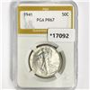 Image 1 : 1941 Walking Liberty Half Dollar PGA PR67