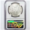 Image 2 : 1891-CC Morgan Silver Dollar NGC MS62
