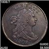 Image 1 : 1808/7 Draped Bust Half Cent HIGH GRADE