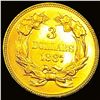 Image 2 : 1887 $3 Gold Piece GEM PROOF