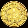 Image 2 : 1850-D Rare Gold Dollar UNCIRCULATED