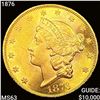 Image 1 : 1876 $20 Gold Double Eagle CHOICE BU