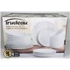 Image 1 : TRUDEAU PORCELAIN DINNERWARE SET 24 PIECES